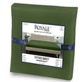 thumbnail image 4 of Royale Linens Fitted Sheet Full- Brushed Hotel Quality 1800 Ultra- Soft Wrinkle & Fade Resistant- Bottom Sheet - Deep Pocket Stretches Up to 16"- Fitted Sheet Only- Elastic Sheet (Full, Hunter Green), 4 of 10