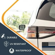 Magnet Me Up Thin Blue Line American Flag 3x5 Magnet Decal for Car Truck or SUV Heavy Duty