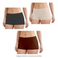 thumbnail image 4 of Bóxer Secret Treasures para Mujer, Seamless, Multicolor Talla 1EG 3 Piezas, 4 of 4