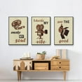 thumbnail image 6 of Movie Time I - Framed Premium Gallery Wrapped Canvas L Frame 3 Piece Set - Ready to Hang, 6 of 9