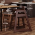 thumbnail image 4 of Silla Alta Periquera para Bebe Foundations Neat Seat Color Antique Cherry., 4 of 5