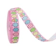 thumbnail image 2 of BAOPAI Easter Themed Ribbon with Egg and Bunny Checkered Patterns for Gift Wrapping Spring Holiday Decorations DIY Crafts Bows and Wreaths, 2 of 6