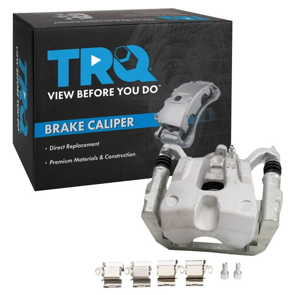 TRQ Rear Right Brake Caliper w/Bracket Passenger Side Compatible with 2015-2017 Chrysler 200 2016-2020 Jeep Cherokee