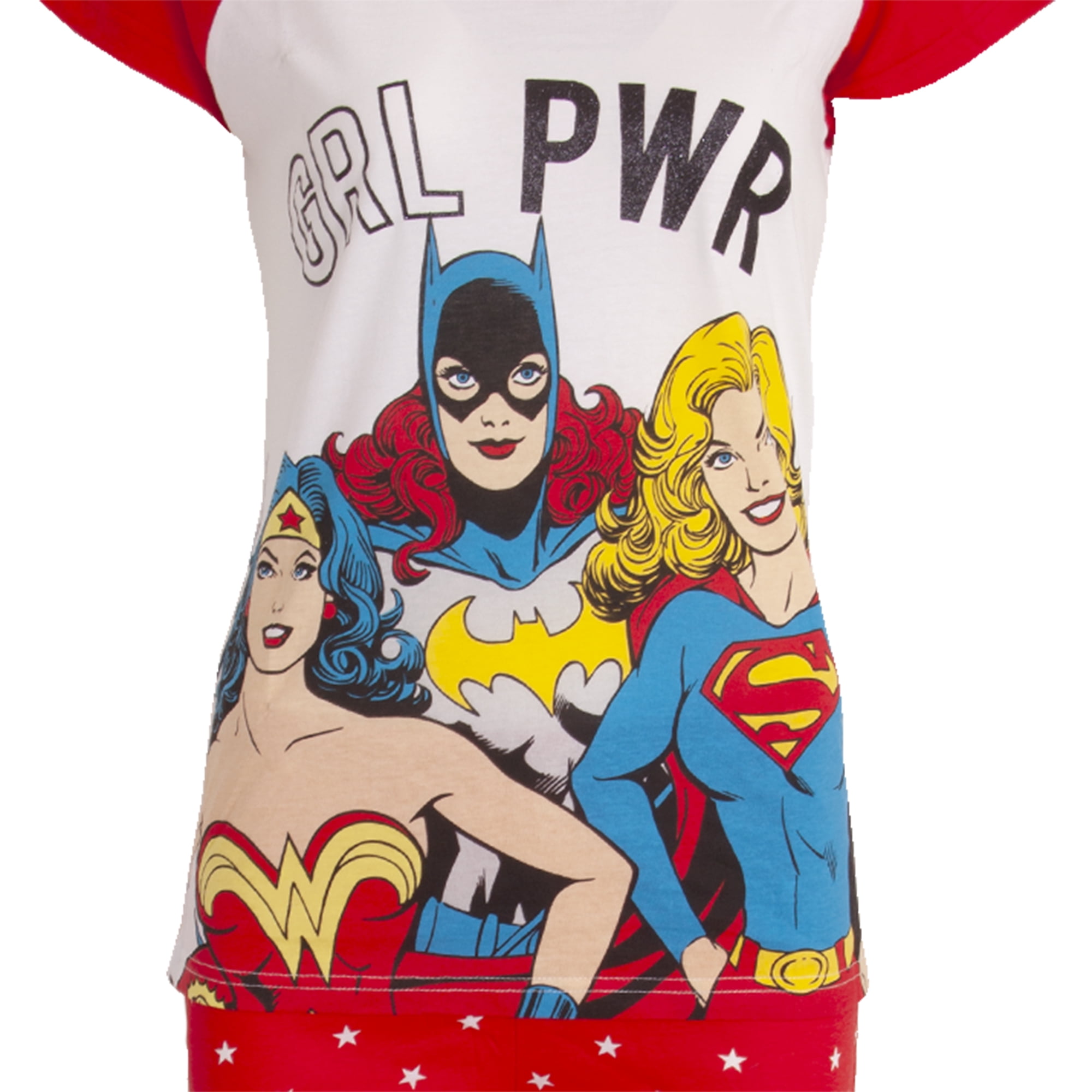 bureau Egoïsme Klem Justice League Womens Girl Power Cotton Pajama Set - Walmart.com