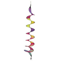 In the Breeze 5185 — 48" Jewel Curlie — Colorful Outdoor Wind Spinner for Yards, Gardens, Hot Air Balloon Decor Accent