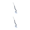 thumbnail image 1 of Matsuzay cepillo de baño reutilizable herramienta de limpieza de esquinas cepillos de limpieza flexibles multiusos accesorio de bañera baño Azul 2Conjunto, 1 of 6