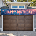 thumbnail image 6 of Illuminated Letter Happy Birthday Banner with Casino Chip Balloon Elements Party Backdrop Decoration for Birthday Party Photography Props and Decorations, 6 of 8