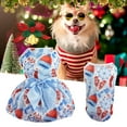 thumbnail image 5 of Pet Vest with Bow Tie - Christmas Elements Dress Up - Polyester Pet Vest - Puppy Clothes for Party, 5 of 8