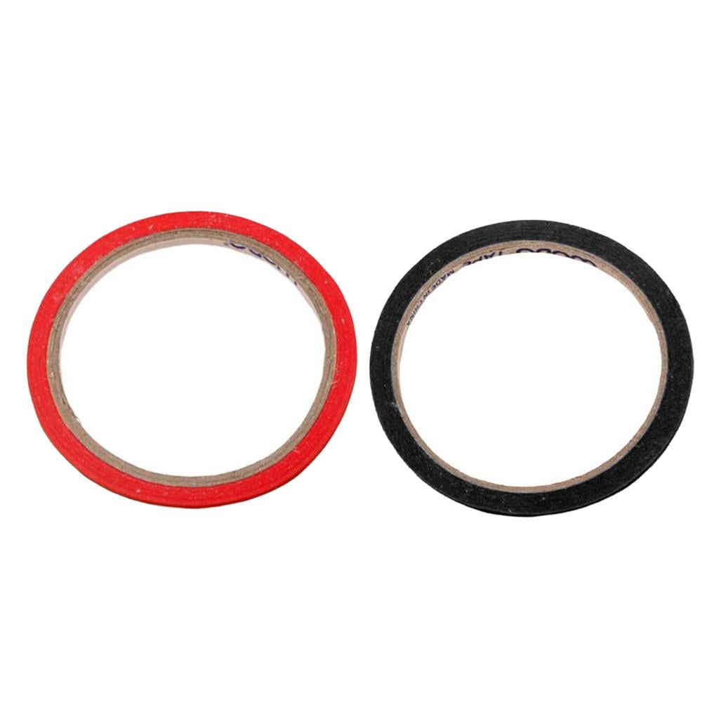 20Rolls Thin Drape Tape Pattern Cutting Whiteboard Masking Tape Shape