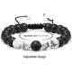thumbnail image 4 of Pulsera de ojo de tigre de piedra de 8 mm, pulsera de lava, pulsera ajustable con cuentas de yoga para aliviar el estrés WD.WDQZL Cocina, 4 of 4
