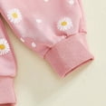 thumbnail image 5 of KEXE Baby Girls Print Sweat Set Round Neck Loose Pullover Top Elastic Waist Jogger Trousers, 5 of 9