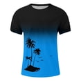 thumbnail image 4 of CONZONE Mens Hawaii Tshirts Short Sleeve Beach T-Shirts for Men Crew Neck Tropical Graphic Casual Summer Tee Tops, 4 of 4