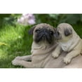 thumbnail image 2 of Hi-Line Gift Ltd 87638-F Mother & Baby Pugs, 2 of 6