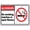 Warning Sign 4, variant on Warning No Open Burning Traffic Sign 8"x12" - Aluminum Safety Tin Road - For Construction Site Campground Workplace