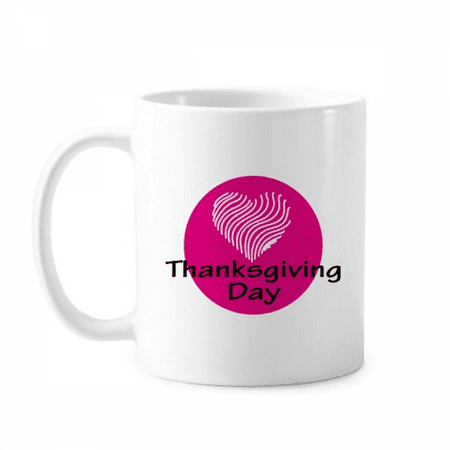 

Thanksgiving Day Parents Friend Mug Pottery Cerac Coffee Porcelain Cup Tableware