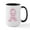White/Black Inside, variant on CafePress - Breast Cancer Ribbon Coll - 15 oz Ceramic Large White Novelty Mug