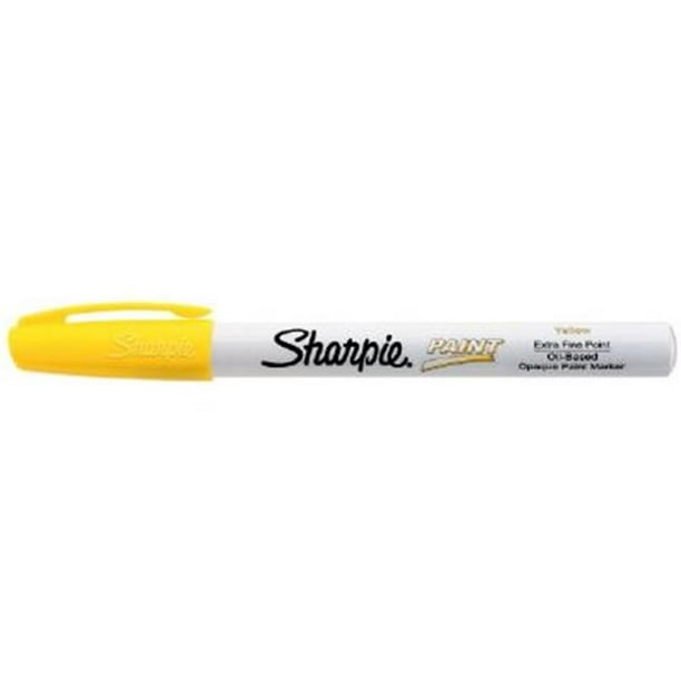 Sharpie® OilBased Paint Marker, Extra Fine Point, Yellow