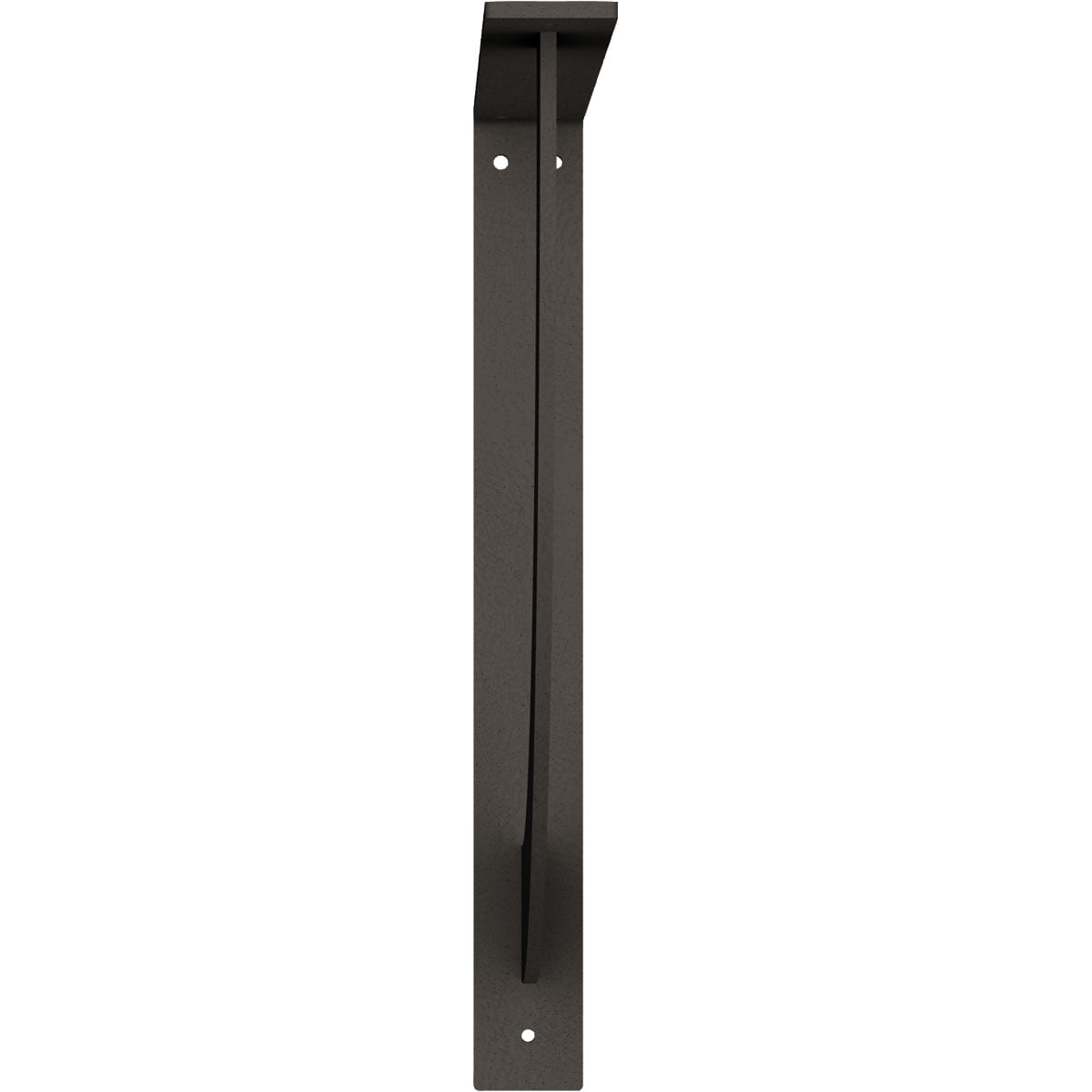 2 W X 24 D X 24 H Bulwark Steel Bracket Hammered Deep Green Walmart Com Walmart Com