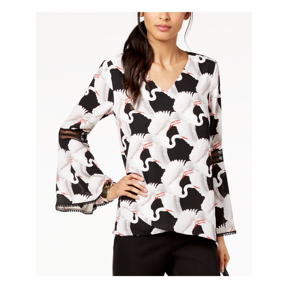 alfani bell sleeve top