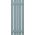 thumbnail image 5 of Ekena Millwork 19 1/2"W x 37"H Americraft Five Board (2 Batten) Exterior Real Wood Spaced Board-n-Batten Shutters (Per Pair), Peaceful Blue, 5 of 10