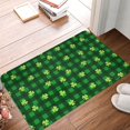 thumbnail image 4 of Goofa 16"x24" Inches Happy St. Patrick's Day5 Doormats for Outdoor Entrance - Non-Slip Welcome Mat, Heavy Duty Door Mats Outdoor, Spring Doormat, 4 of 9