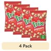 (4 pack) Trix Popcorn Snack with Fruity Sweet Glaze, Snack Bag, 7 oz