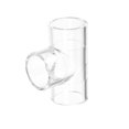 thumbnail image 4 of 4uds Transparente Acrílico Tubo Codo, 32mm/1,26 3 Vías Codo T-Forma Tubo Montaje Adaptador para Acuarios Agua Peces Tanque, 4 of 7