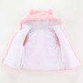 thumbnail image 4 of Toddler Boys Girls Sherpa Fleece Vest Sleeveless Bear Ears Hooded Jacket, 4 of 8