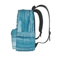 thumbnail image 3 of Disketp Teal Turquoise Fluid Stripes Mochila Escolar de Gran Capacidad y Peso Ligero, Mochila de Viaje Ideal para Escuela, Trabajo y Uso Diario, Cómoda y con Estilo, 3 of 8