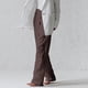 thumbnail image 4 of Pantalones Para Mujer Pantalones de Lino Ocio Color Sólido Cintura Alta Algodón Lino Pantalones de Pierna Ancha Pantalones de Cintura Elástica Odeerbi  ODB146115, 4 of 9