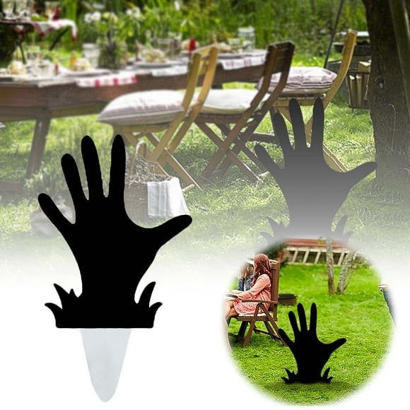 EDFBUYKRS Whimsical Hand Wooden Ground Stake Outdoor Ornaments For Festive Charm