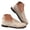 Khaki, variant on Women Knitted Mesh Slip on Walking Shoes Comfortable Breathable Lightweight Nurse Sneakers Orthopedic Flat Loafers (8.5,Khaki)