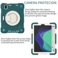 thumbnail image 2 of SaniMore for iPad Mini 6th Generation 8.3" Case with Pencil Holder, 3-Layer Protection Cover Built-in Shoulder & Handle Strap & Kickstand Military Grade Shockproof Protective Shell, Deep Green, 2 of 8