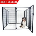 ALEKO Dog Kennel 5x5x4 ft Heavy Duty Pet Playpen Dog Exercise Fence