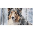 thumbnail image 2 of Dog Trees Snow 3 Ring Binders 1.5 inch Hardcover File Folders with Interior Pockets A4 Size Organizer for School Office Hospital Set of 2, 2 of 8