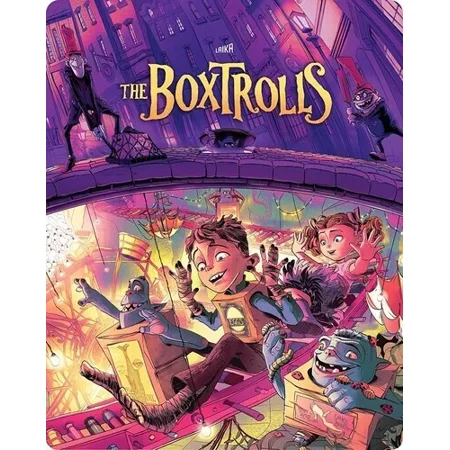 The Boxtrolls [New 4K UHD ] Ltd Ed, Steelbook, 4K Mastering, 2 Pack