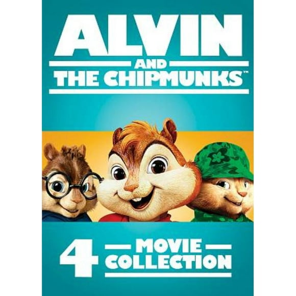 Alvin et les Chipmunks, 4 Films Collection DVD