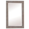 thumbnail image 1 of Yosemite MINT006 Home Decor Framed Mirror, Medium - Brown Texture, 1 of 4