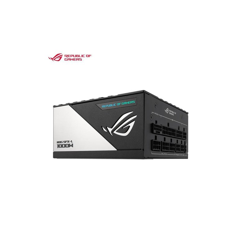 ASUS ROG Loki SFX-L 1000W Platinum – Bloc d'Alimentation PC (1000 Watt,  modulable, Platine 80+, Ventilateur PWM ARGB de 120mm, ATX 3.0, PCIe 5.0