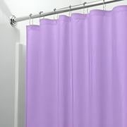 BETTER HOME USA Shower Curtain Liner Lavender Vinyl Magnetized Machine Washable