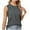Dark Gray, variant on Women Tank Tops Gym Loose Fit Athletic Sleeveless T Shirt Workout Running Tops Round Neck Yoga Sports Shirts Lightweight Racerback Sport Vest Size 8-16
