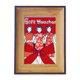 thumbnail image 1 of La cultura china Rojo mujer Marco de imagen marco de escritorio, 1 of 4