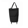 thumbnail image 1 of Bolso Con Ruedas Plegable Oxford Para Compras Negro Malubero Malu1827, 1 of 4