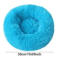 thumbnail image 3 of 20 Inch Calming Donut Cat Bed & Small Dog Bed, Fluffy Round Anti-Anxiety Pet Bed with Non- Bottom, Machine Washable Cozy Plush Cushion for Puppies & Kittens, 3 of 5