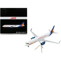 Airbus A321neo Commercial Aircraft "Jet2Holidays" (G-SUNB) White with Tail Graphics "Gemini 200" Series 1/200 Diecast Model Airplane by GeminiJets