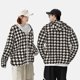 thumbnail image 4 of Fotbe Black and white houndstooth Chaqueta con Protección Solar UPF 50+ para Hombre y Mujer, Camisa con Capucha y Bolsillos-3X-Large, 4 of 7