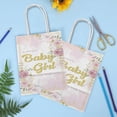 thumbnail image 5 of A Sweet Baby Girl is on the Way Birthday Party Favors Bag A Sweet Baby Girl is on the Way Gift Bags Party Candy Snack Bag, 5 of 5