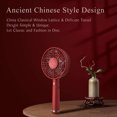 thumbnail image 4 of Retro Chinese Style Portable Fan Mute Mini USB Charging Pocket Fan, 4 of 8