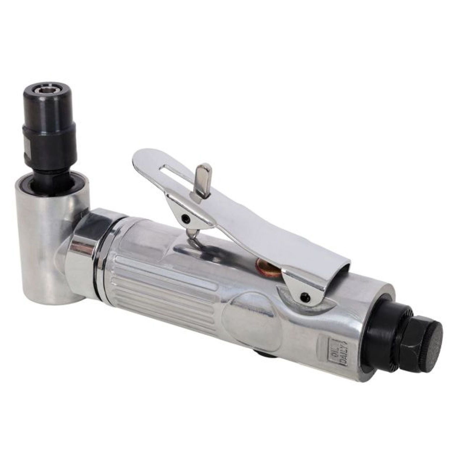 1/4" Air Angle Die Grinder - Mini Pneumatic Angle Grinder, Ball Bearing, 21000 RPM, Adjustable Head for Grinding, Polishing, Deburring