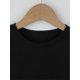 thumbnail image 3 of "5 Cosas Que Deberías Saber Sobre Mi Papá" - Camiseta Divertida de Algodón para Niñas, Cuello Redondo Casual, Tejido de Punto Transpirable, Lavable a Máquina - Perfecta para el Verano, 3 of 6